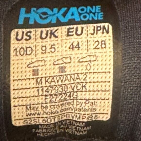 Hoka One One Kawana 2 Athletic Running Shoes Sneakers Blue Size US 10D main image 11